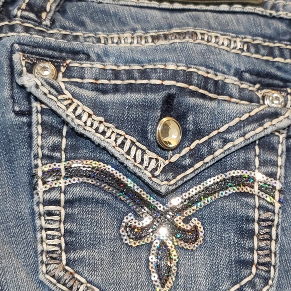 Rock revival size 26 luna easy boot jeans - Picture 2 of 6